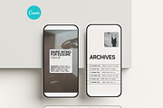 Editorial Instagram Story Templates, a Social Media Template by Moscovita Studio (Thumbnail 1 of 10)