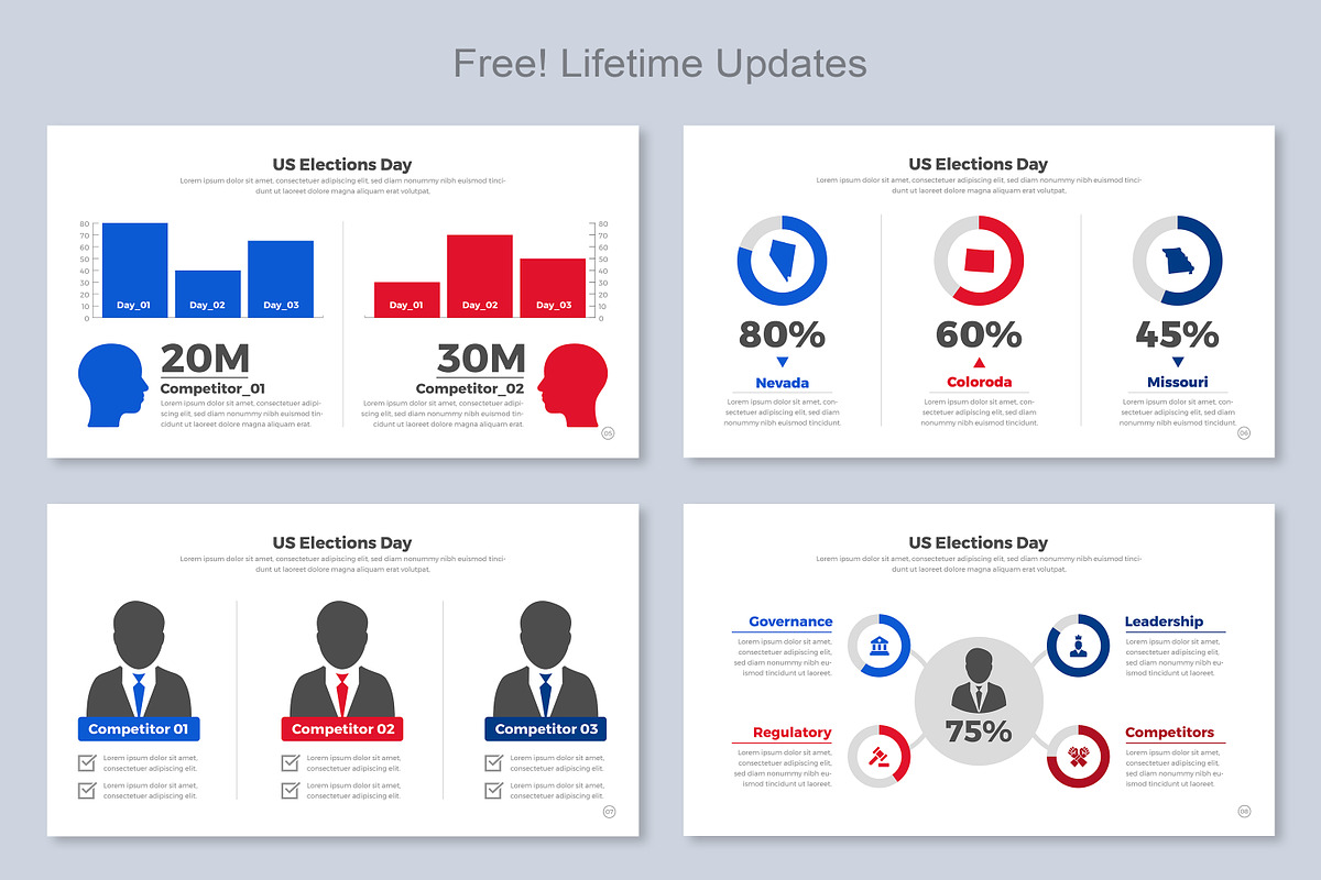 Us Elections Day, a Presentation Template by Mighty-Slide (Photo 3 of 7)