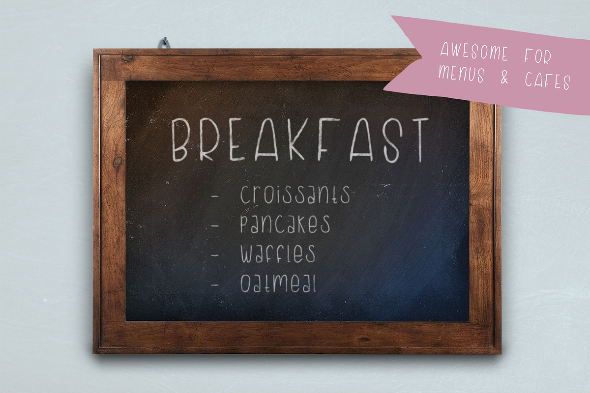 Buttermilk Biscuit Sans Font, a Sans Serif Font by Beck McCormick (Photo 3 of 3)