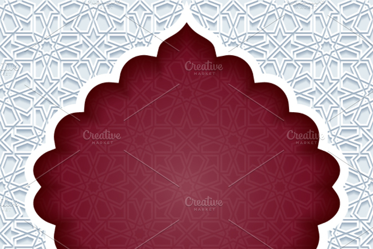 Set of traditional backgrounds, a Decorative Illustration by Absent A