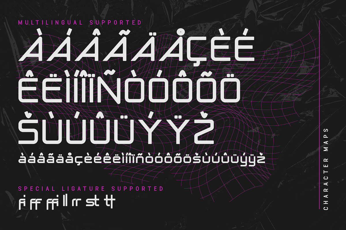 Astraneo - Modern Futuristic Font, a Sans Serif Font by overlaytemplates (Photo 5 of 5)