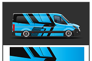 Dynamic Van Wrap Design, a Texture Illustration by CarWrap design (Thumbnail 3 of 4)