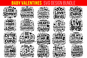 20 Baby Valentine SVG Bundle, an Object Graphic by himelgfx (Thumbnail 1 of 4)