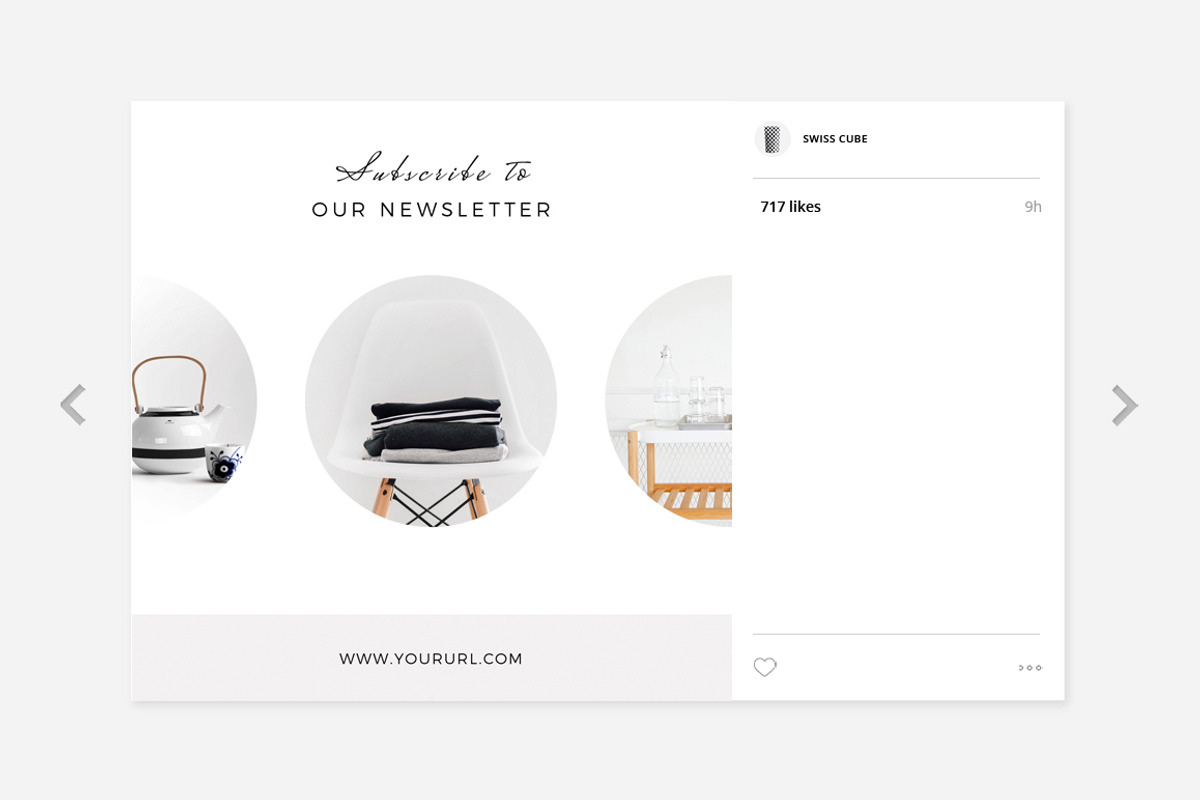 Light Instagram Pack 2, a Social Media Template by Swiss_cube (Photo 5 of 5)