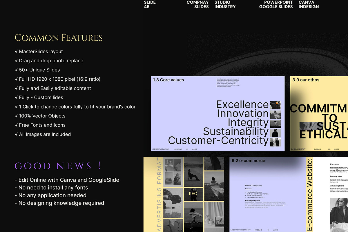 Brand Strategy Framework, a Presentation Template by Studio Industry (Photo 3 of 14)
