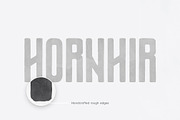 Hornhir Font Family (2 Fonts), a Sans Serif Font by AlienValley (Thumbnail 5 of 6)