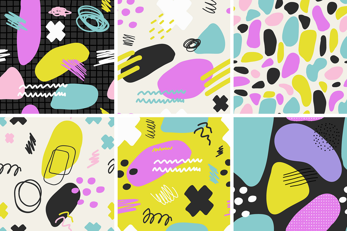Scribble Abstract Patterns, a Pattern Graphic by Bosotochka♥Art (Photo 10 of 10)