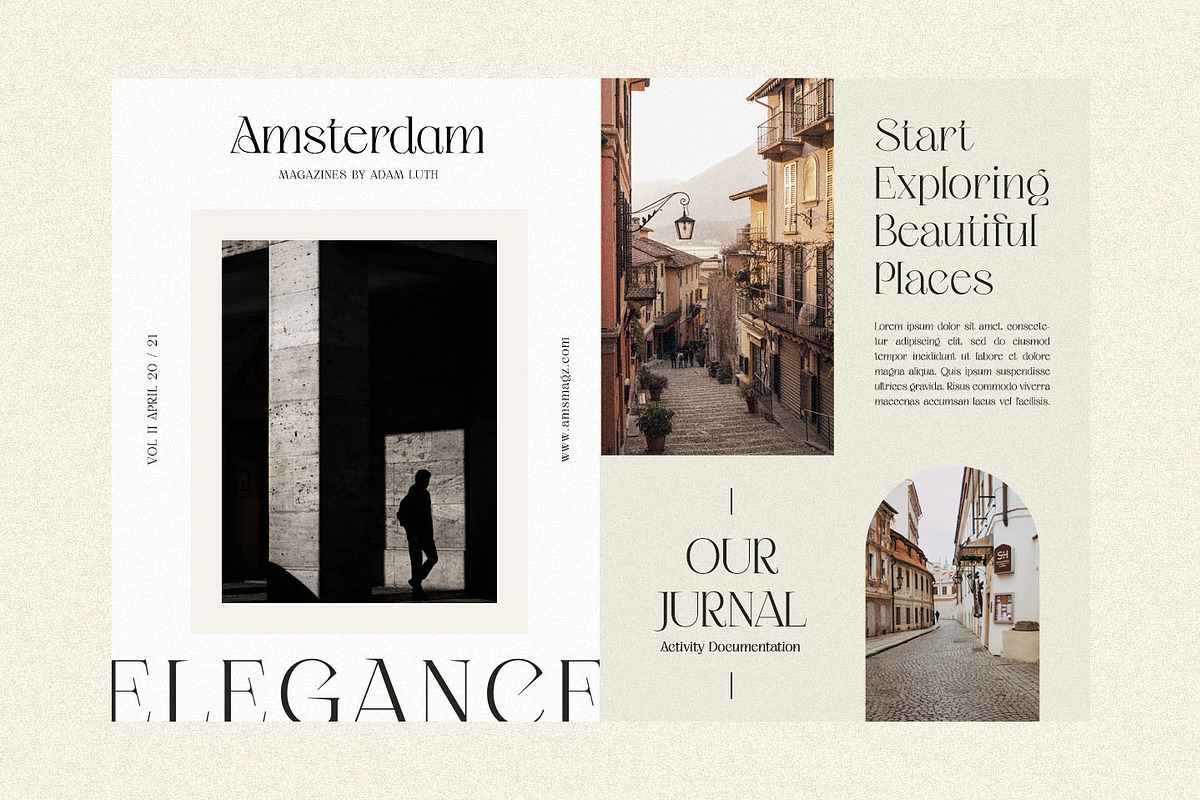 Ageya - Modern Elegant Serif Font, a Serif Font by Kulokale (Photo 7 of 12)