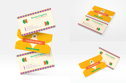 Retro Modern Business Card, a Business Card Template by Artnivora.Std