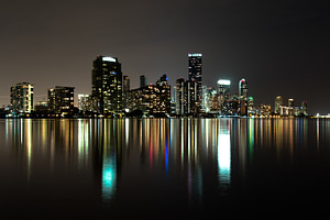 Miami Skyline (Color)