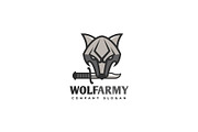 Wolf Army Logo, a Branding & Logo Template by ashenterprise (Thumbnail 1 of 2)