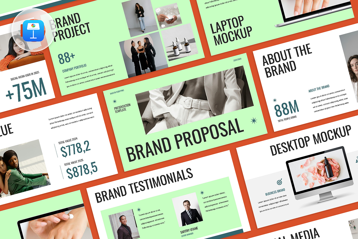 Brand Proposal Keynote, a Presentation Template by rgbryand (Photo 1 of 7)