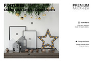 Christmas Frames & Wallpaper Mockups, a Product Mockup by mock-ups (Thumbnail 4 of 16)