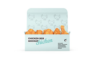 Chicken Box Mockup