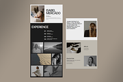 Canva Portfolio Website Template, a Landing Page Template by Make It Yours Lab. (Thumbnail 2 of 8)