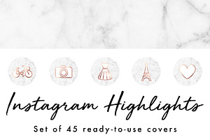 45 Instagram Story Highlight Covers
