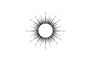 Sunburst Rays Vector Bundle Bundle, an Illustration by yasushie (Thumbnail 4 of 31)