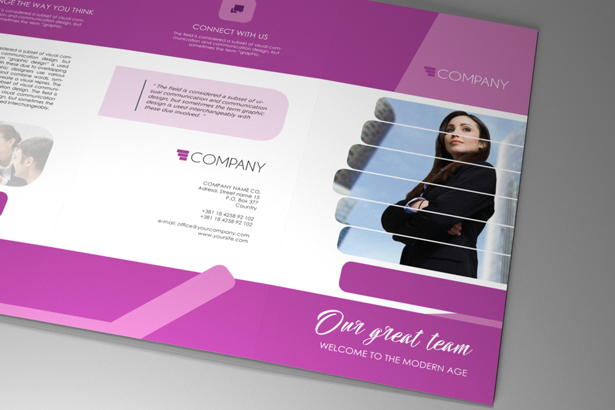 Trifold Indesign Brochure Fancy vol3, a Brochure Template by RudanStudio (Photo 3 of 7)