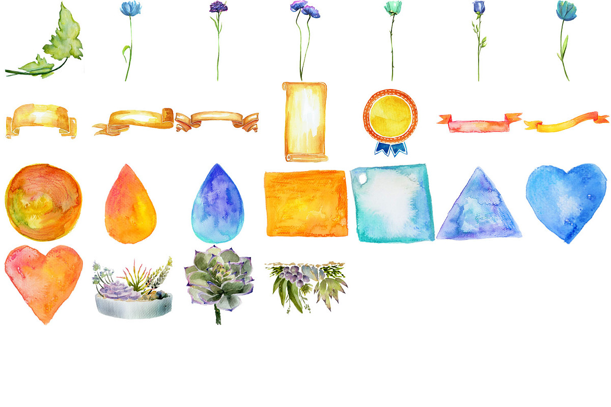 95 Bird Watercolor Clipart Graphics, an Animal Illustration by LilyBoo Clipart (Photo 4 of 4)