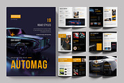 Automotive Magazine Template, a Magazine Template by ContestDesign (Thumbnail 1 of 3)
