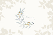 Minimalistic watercolor leaves, an Illustration by Pamyatka Shop (Thumbnail 6 of 7)