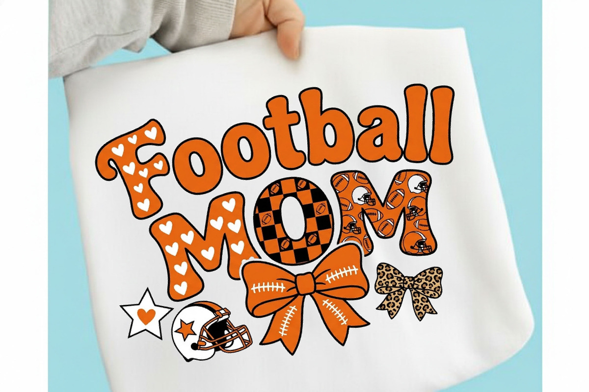 Football Mama Png, Football Mom Png, a Sport Illustration by Designking (Photo 1 of 6)