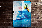 Yacht Party Flyer, a Flyer Template by CREATIVE DUDE (Thumbnail 3 of 3)