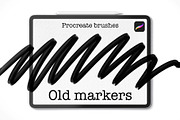 Old Marker - Procreate brush set, a Brush Add-On by Art Sproot (Thumbnail 1 of 6)