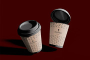 Coffee Cups Mockup, a Cups & Container Mockup by skybluecreative (Thumbnail 2 of 2)