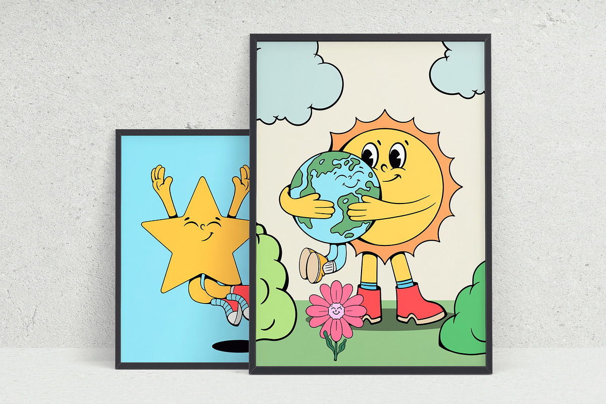 Earth Day Cartoon Collection, an Illustration by Alina Sh (Photo 5 of 8)
