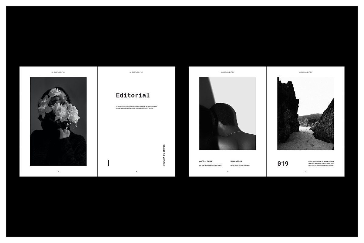 GENESIS Creative Portfolio, a Magazine Template by Arif Tri Ananta (Photo 5 of 14)