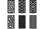 Black Lasercut Panel Bundle, a Graphic by Designer_Momina (Thumbnail 9 of 13)