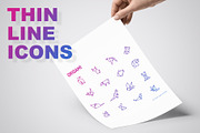 Origami Icons Set | 30 Templates, an Outline Icon by Alex Blogoodf (Thumbnail 2 of 10)