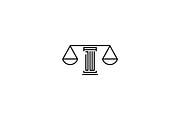 Minimalist Luxury Law Firm Logo, a Branding & Logo Template by Luxury Logos (Thumbnail 3 of 4)