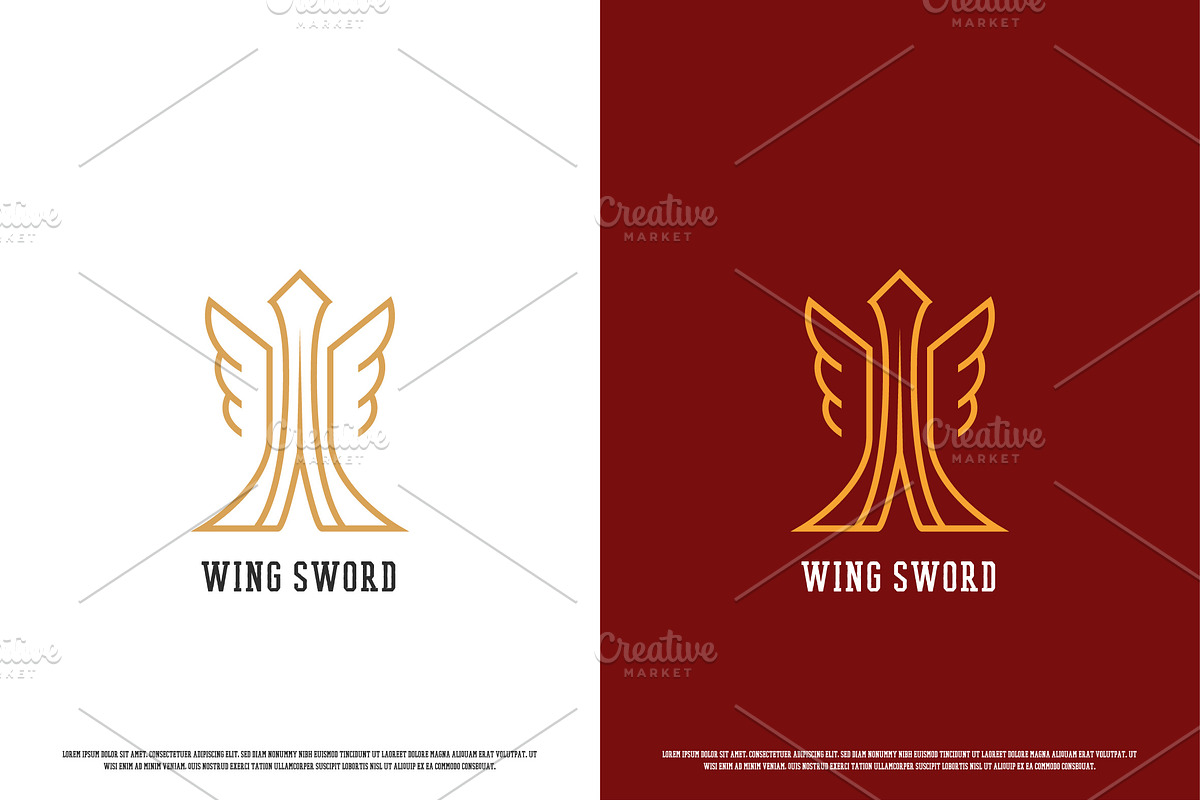 Sword Guardian Logo Design Icon, a Branding & Logo Template by Morvana Crew