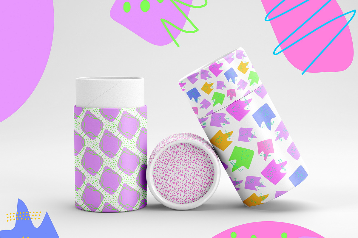 90s Y2K Geometric Patterns & Clipart, a Pattern Graphic by ArtIrisArt (Photo 9 of 20)