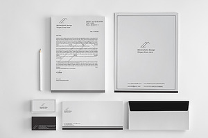 Minimalist Stationery Template