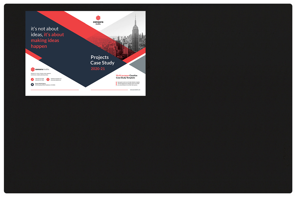 Case Study Brochure, a Brochure Template by StudioGraficso (Photo 9 of 10)