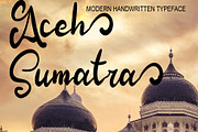 Aceh Sumatra, a Script Font by Canden Meutuah (Thumbnail 1 of 8)