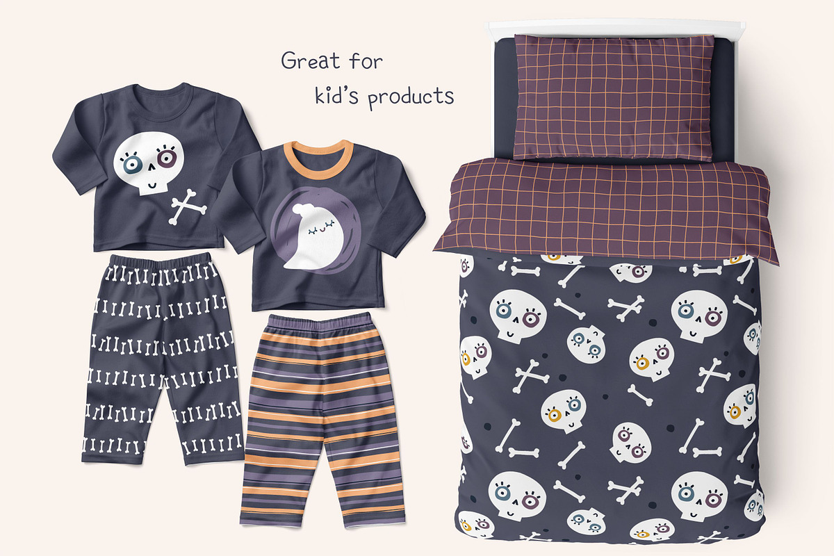 Spooky graphic collection, a Pattern Graphic by SurfaceStories (Photo 3 of 9)