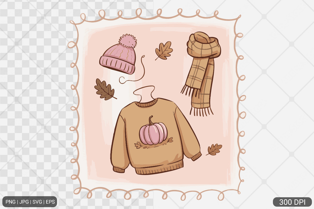 Cozy Winter Fall Frame Bundle, a Photo by Actual Pixel (Photo 6 of 18)