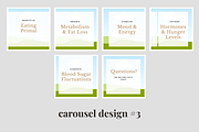 Instagram Carousel Templates, a Social Media Template by Brand Spanking You (Thumbnail 5 of 9)