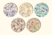 Floral seamless patterns set №1, a Pattern Graphic by Graphic Magic (Thumbnail 2 of 4)