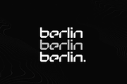 Berlin, a Sans Serif Font by Bogdan Rosu (Thumbnail 2 of 16)