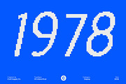 CS Vickie Pixel, a Sans Serif Font by Craft Supply Co. (Thumbnail 3 of 8)