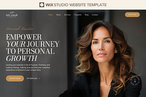 Wix Studio Coaching Website, a Wix Template by vectorocean