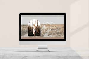 Wix Website Template - Girl Boss