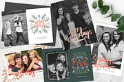 Mint + Merry | Christmas Card Bundle, a Card Template by The Modern Collective (Thumbnail 1 of 6)