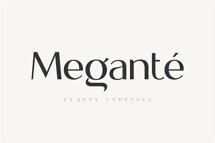 Megante - Classy Font