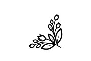 Floral Corner Ornament Vector Bundle, an Illustration by Designs_River (Thumbnail 34 of 51)